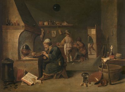 Alchemist von David Teniers the Younger